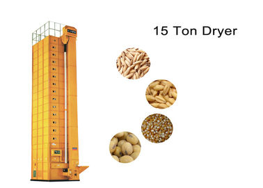 Fully Automatic Control Circulating Grain Dryer 15 Ton Per Batch For Rice