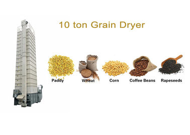 Professional Small Scale Grain Dryer / 10 Ton Per Batch Rice Grain Dryer