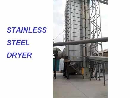 35 Ton Per Batch No Auger Type Grain Dryer With Stainless Steel Material