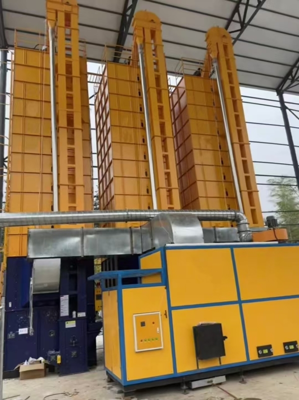 105 Tonnen Pro Charge Kapazität Getreide Trockner mit 1,000,000 Kcal/h Biomasseöfen