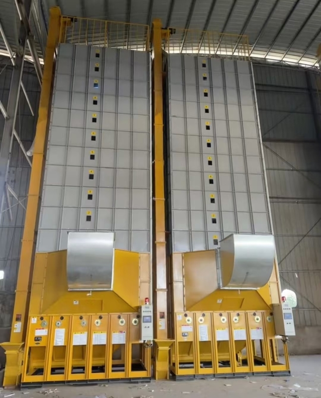 Getreide Weizen Mais Reis Getreide Trockner 70 Tonnen/Charge Kapazität Heißluft Temperatur 60-130°C 16.603kw