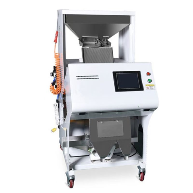 600 kg pro Stunde 64 Kanäle hochauflösende Kamera CCD Farbsorter für Sonnenblumenkerne