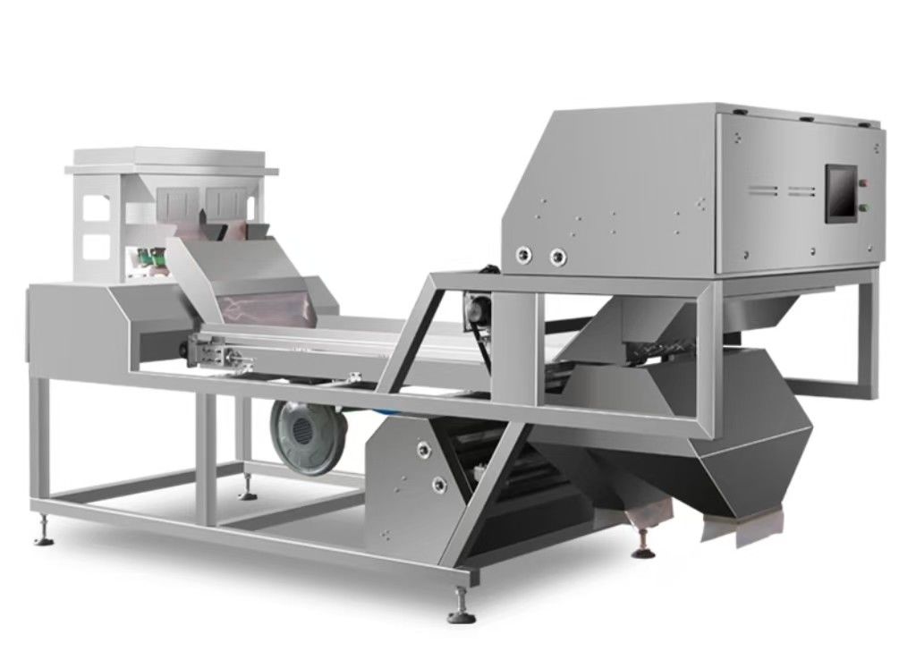 Nüsse 1-3 Tonnen pro Stunde Farbsortiermaschine für Walnüsse, Mandeln.