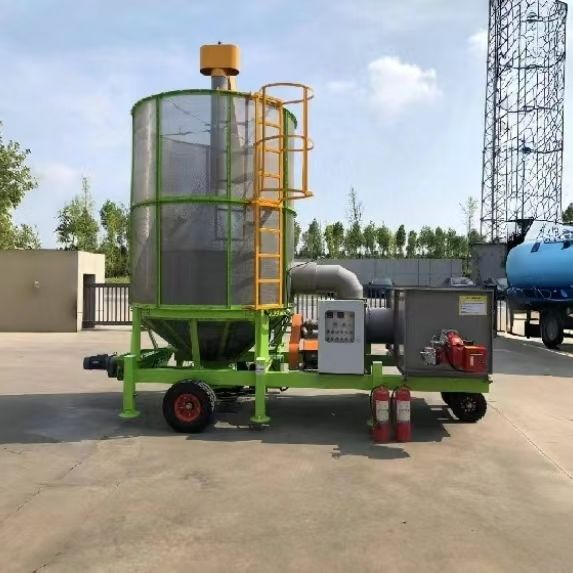 Energieeinsparung und Umweltschutz Hochwirksamkeit 5 Tonnen Portable Getreide Trockner pro Charge