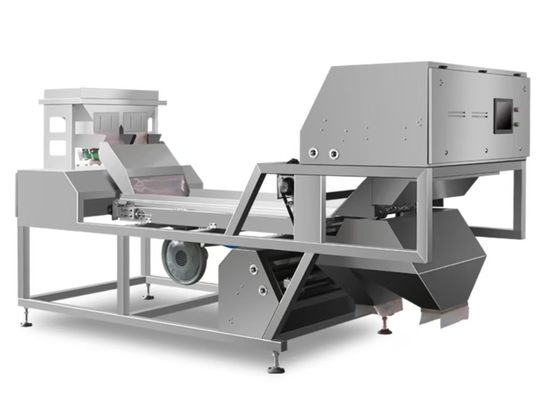Nüsse 1-3 Tonnen pro Stunde Farbsortiermaschine für Walnüsse, Mandeln.