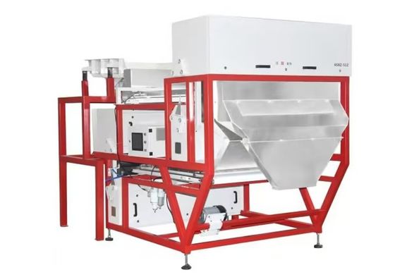 15 Tonnen pro Stunde Doppelschicht-Crawler KI Tiefe Selbstlernende Edamame Farbsorter