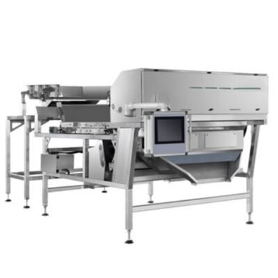 Hochleistungs-Doppelspur-Farbsortiermaschine für Chili (5-7TPH)