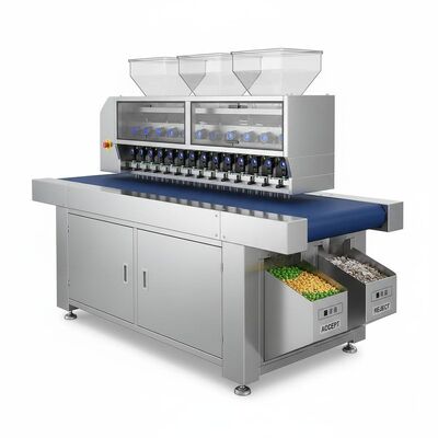 Mehrzweck-Farbsorter für Lebensmittel, Mineralien und Recyclingindustrie.