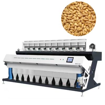 10-Chute 20 T/H High-Resolution Getreide Korn Farb Sorter für Weizen, Mais und Getreide.