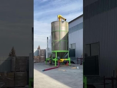 Effiziente und schnelle 12 Tonnen mobile Maistrockner.